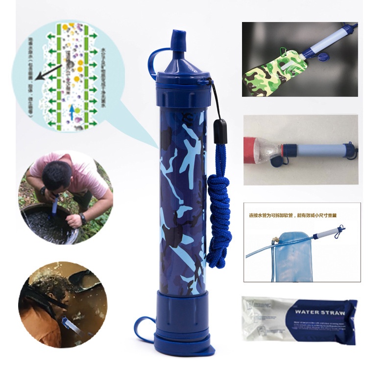 Clean Water initiative – Outdoor Portable Straw Water Purifier