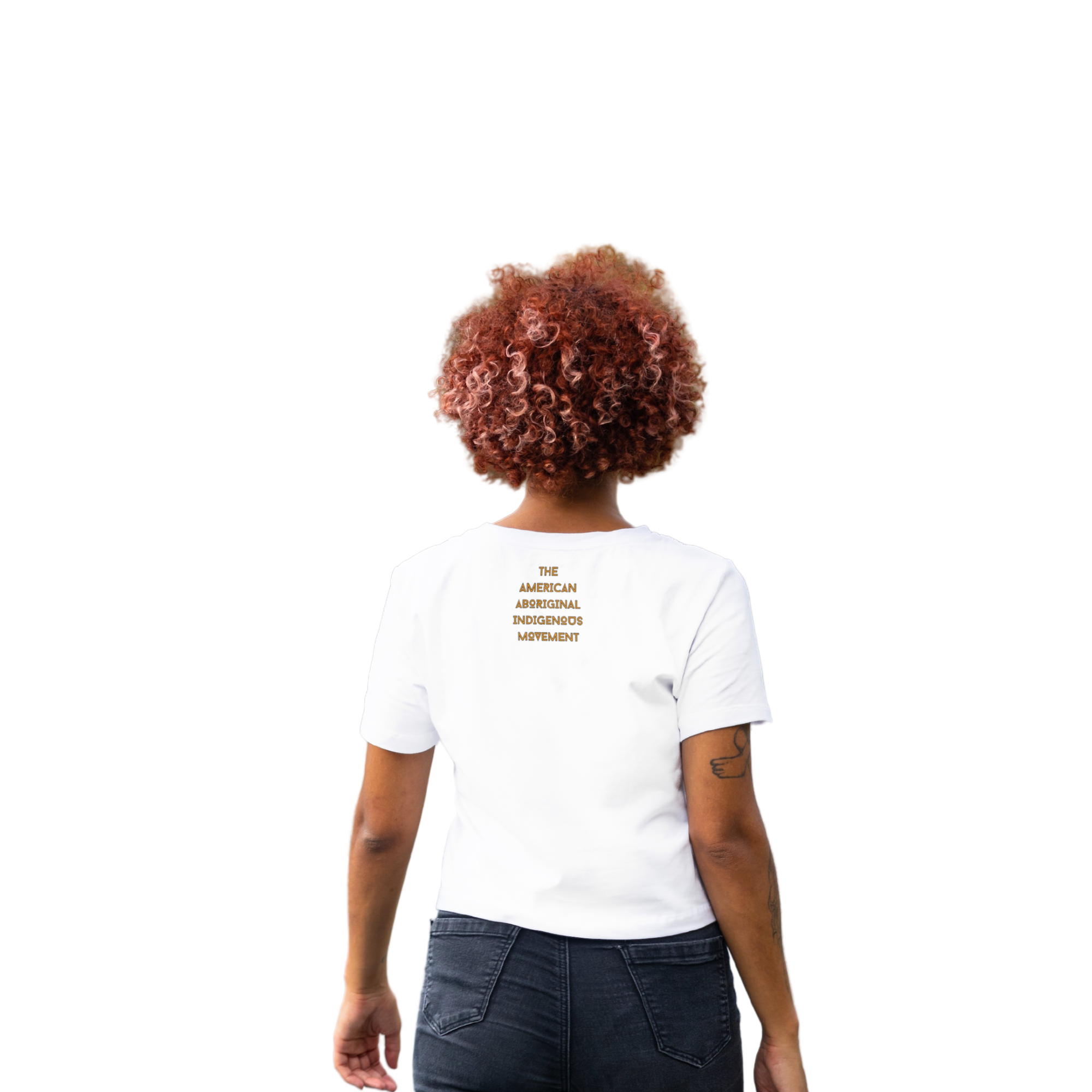 THE AMERICAN ABORIGINAL INDIGENOUS MOVEMENT – SPONSORED DONATION PRODUCT –Women’s T-Shirt